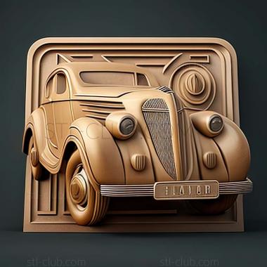 3D модель Fiat 1500 1935 (STL)